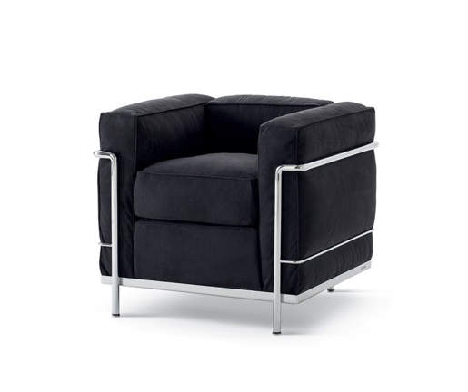 LC2 Poltrona (struttura cromata) - Cassina