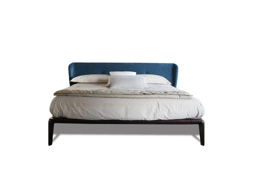 Immagine di SWEET DREAMS Letto - Testata in tessuto  Belsuede 017 / Struttura Moka - Ceccotti