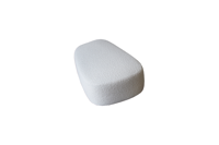 Immagine di SAINT-GERMAIN Pouf - Tessuto Siro 01 Bianco - Poliform