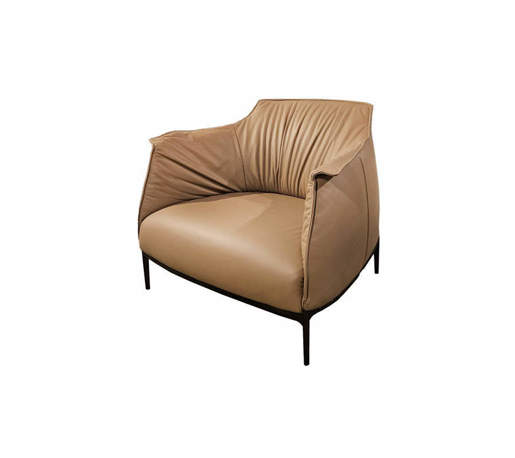 Immagine di ARCHIBALD LARGE Poltrona - Pelle SC 46 Biscuit - Poltrona Frau