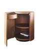 Immagine di STOCK'N ROLL Comodino - Pelle SC 68 Sahara Marrone - Poltrona Frau